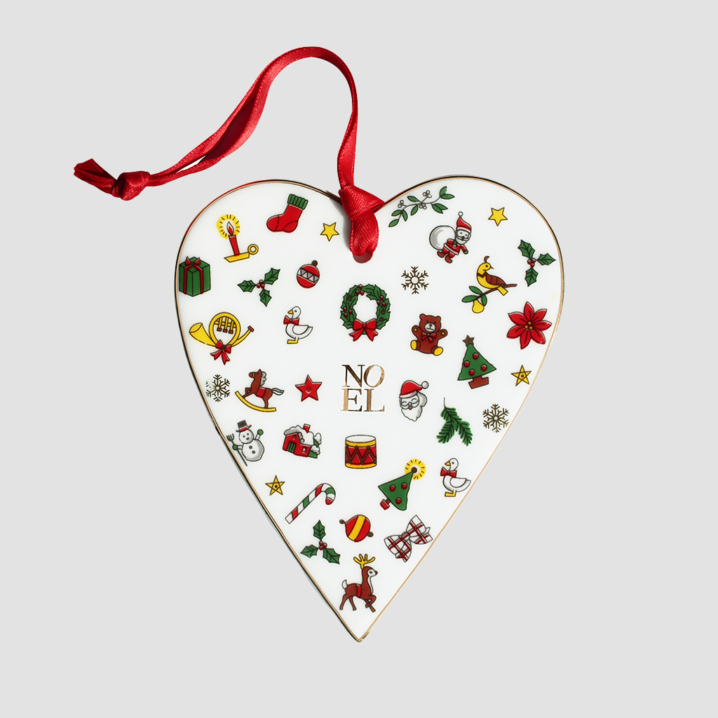 merry christmas – Heart Shaped Decoration TAITÙ