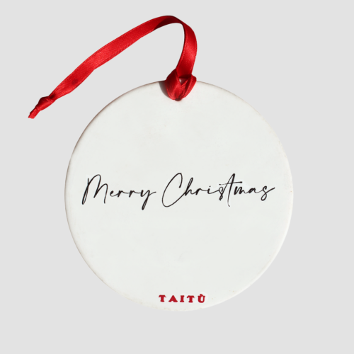 merry christmas – round shaped decoration TAITÙ