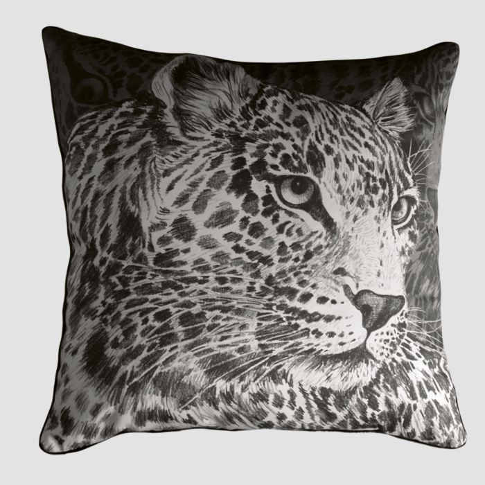 leopard square cushion TAITÙ