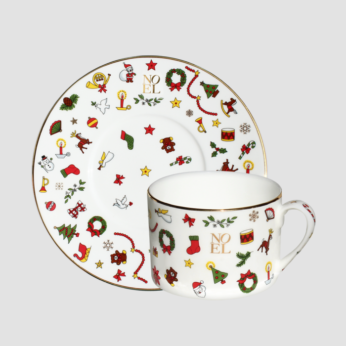 Tea/Espresso Cup and Saucer TAITÙ