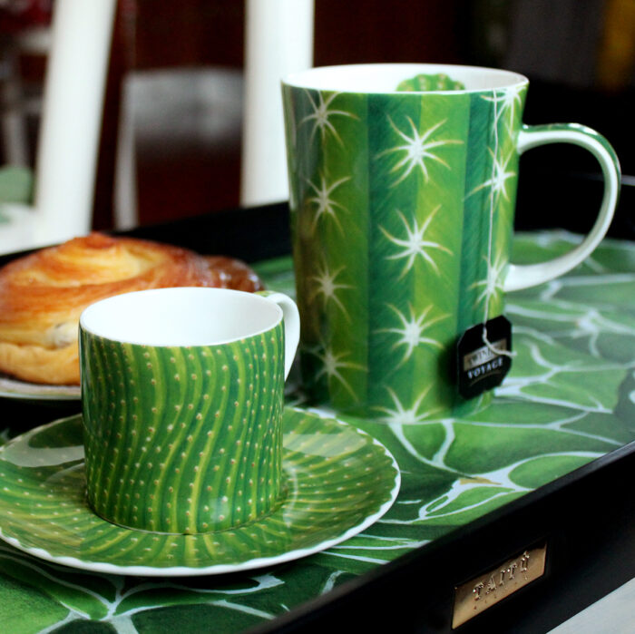 espresso cup and saucer mug medium rectangular tray TAITÙ
