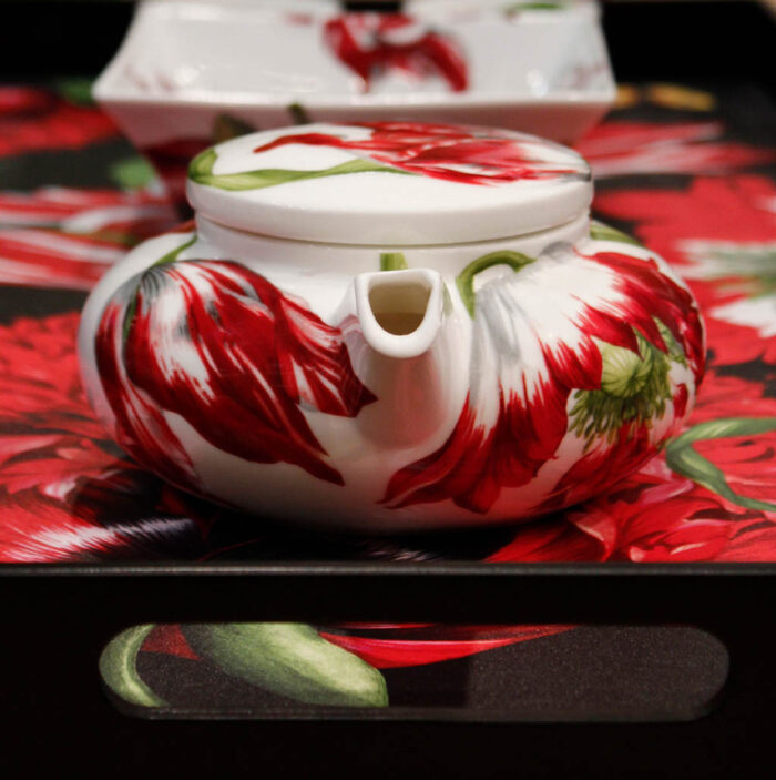 medium rectangular tray teapot TAITÙ
