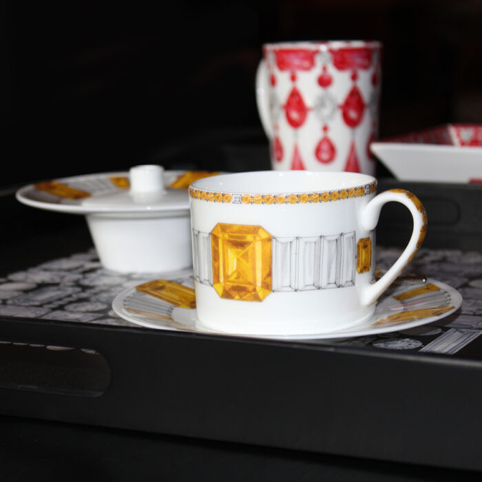 tea/espresso cup and saucer mug TAITÙ