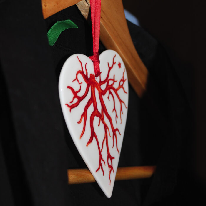 good luck heart shaped decoration TAITÙ