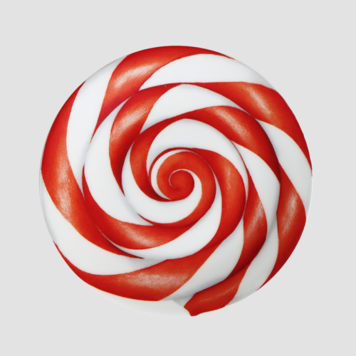 red candy - small plate