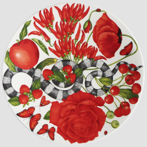 red attraction - round platter/chop TAITÙ