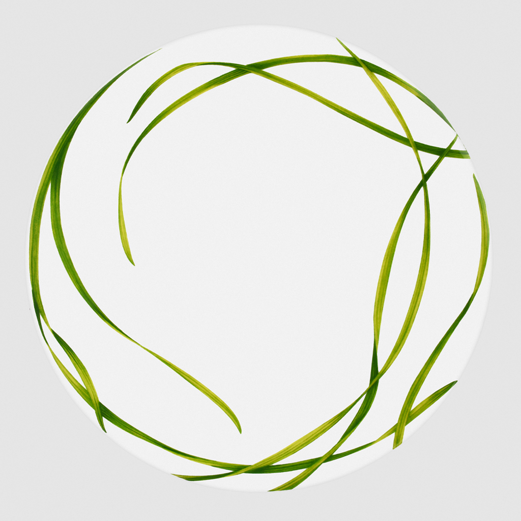 LIFE IN GREEN Dinner Plate TAIT Milano