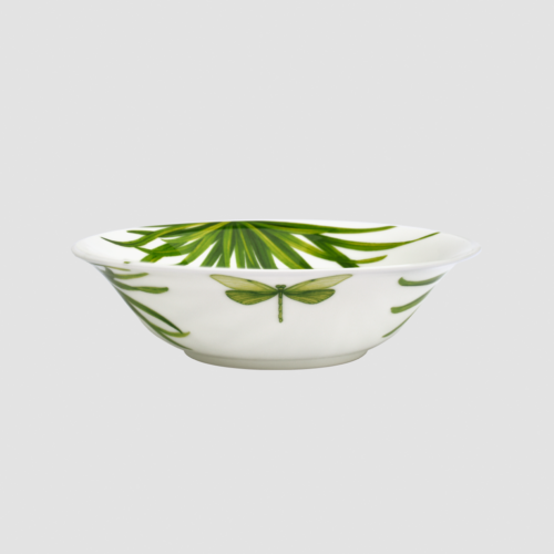 Small Bowl - Life in Green Collection in Fine Bone China