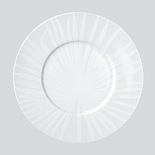 Dinner Plate - White Nature Collection