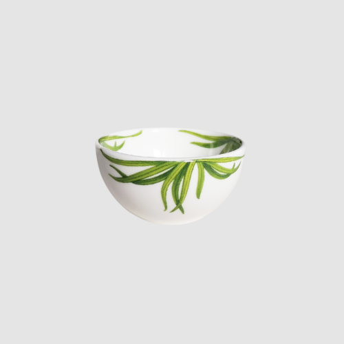 Pinch Pot - Life in Green Collection in Fine Bone China