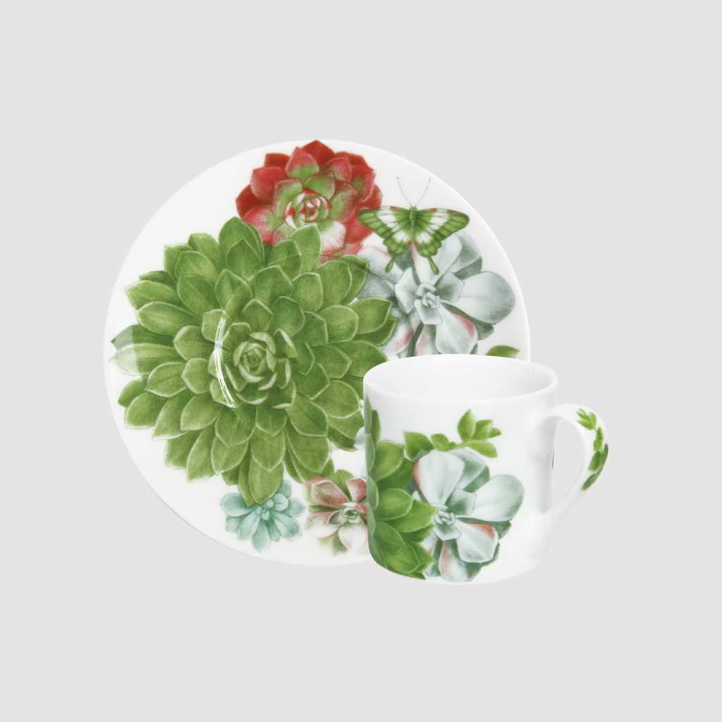 Desert Rose Collection - Espresso & Piattino